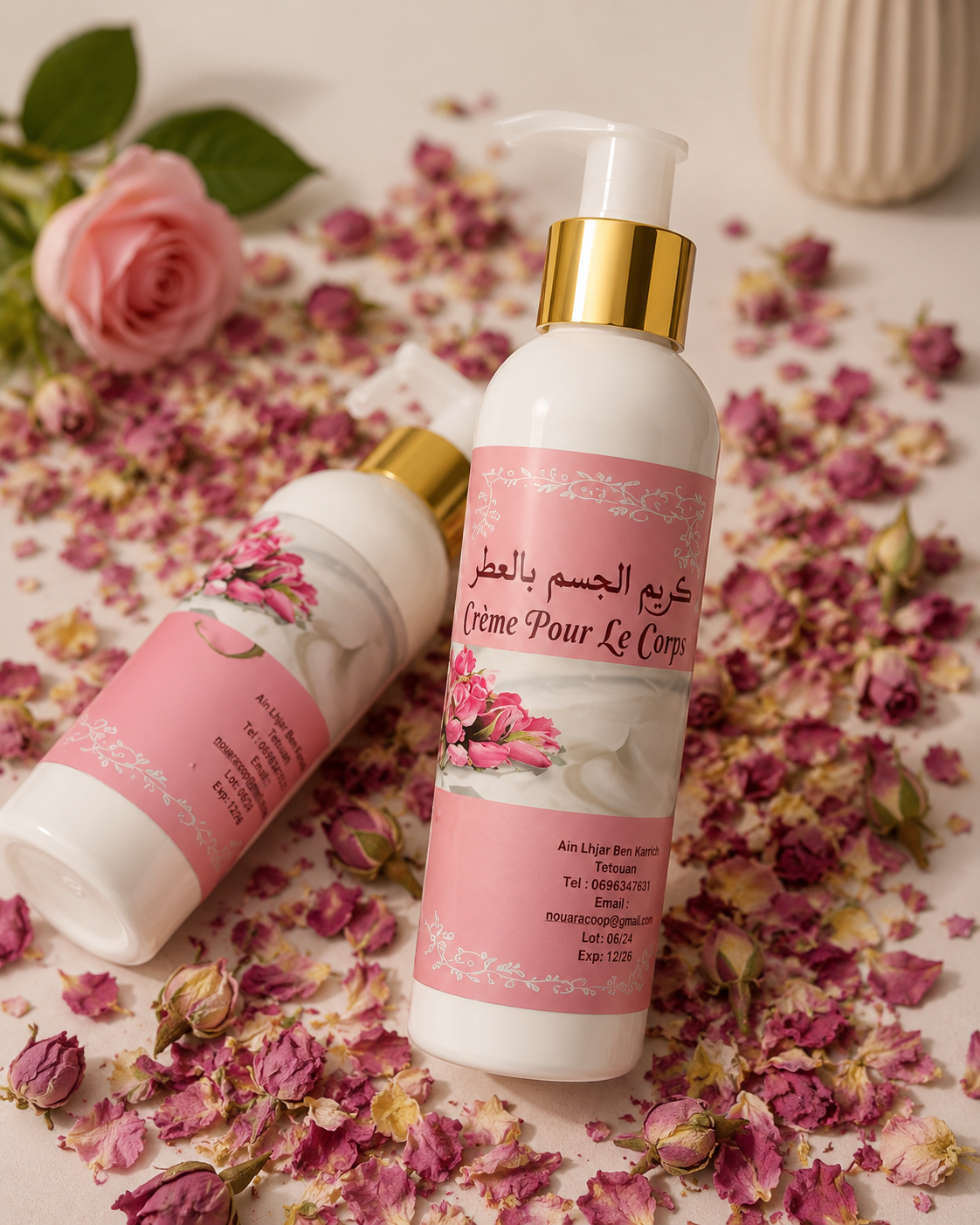 Natural body cream